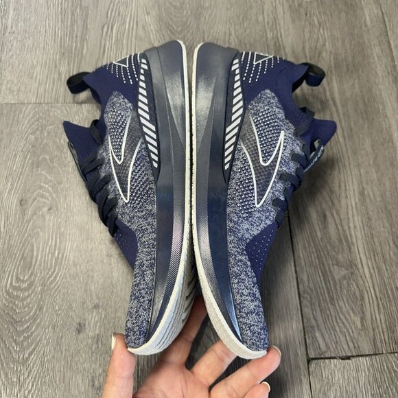 Men’s SAMPLE Brooks Levitate GTS 5 Knit Blue  Running Shoes Size 9 NEW main image 7